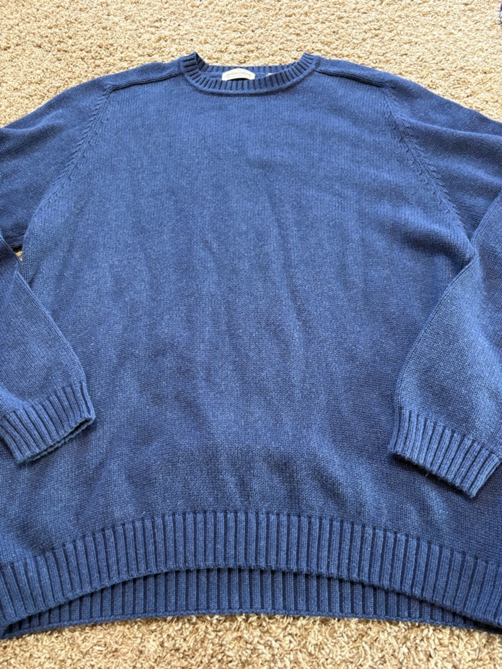 St. John's Bay Men's Crewneck Sweater in Blue